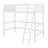 Solid Wood Loft Bed With Ladder-272117116