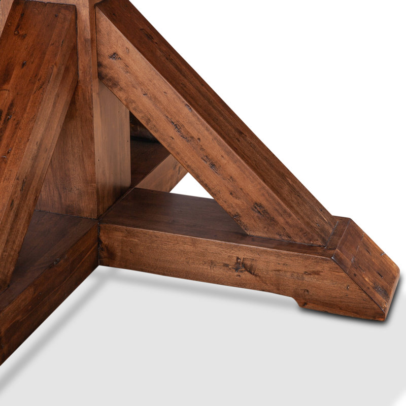 Grassroots Round Solid Wood Dining Table