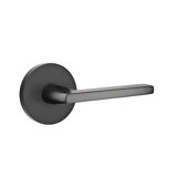 Helios Round Privacy (Bed & Bath) Door Lever with Round Rosette