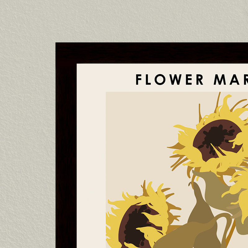 Flower Market Print by NKTN, 20" H x 16" W