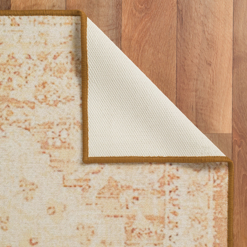 Tapis oriental beige, Rectangle 9 pi 8 po x 13 pi 1 po