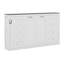 Lit simple escamotable, armoire murale avec lumière DEL-78203079