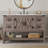 Chimira 48" Farmhouse Single Bathroom Vanity with Storage, Rustic Gray-916240806-908196934
