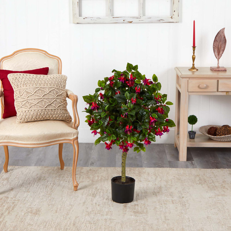 Topiaire ficus artificiel 36 po en pot