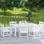 Tabouret d'extérieur 17,13 po Oley-1047705867