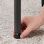 Ensemble de tabourets de bar ronds avec tablette et tabouret rembourré avec dossier, pour des rassemblements confortables et des moments de détente-2106041157-2106041162