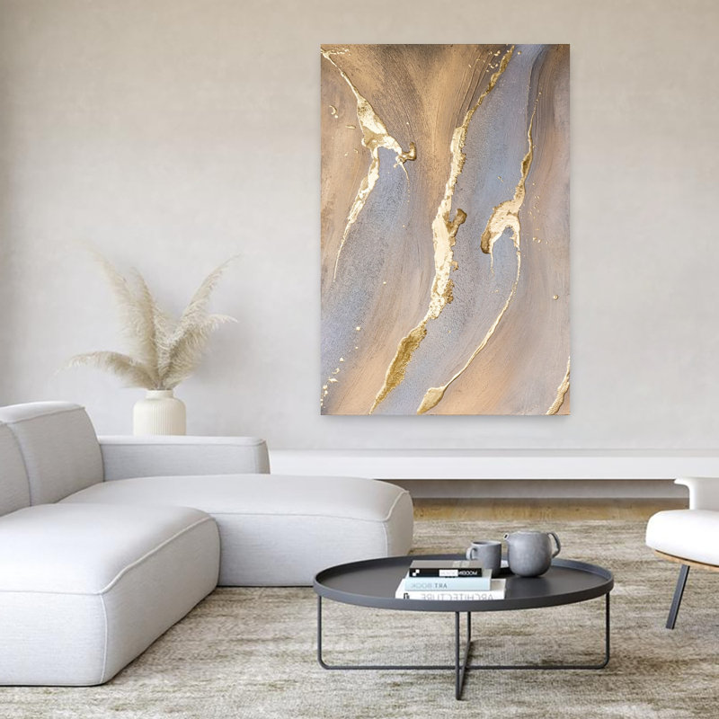 Art contemporain, art contemporain abstrait, H 60 po x l 40 po