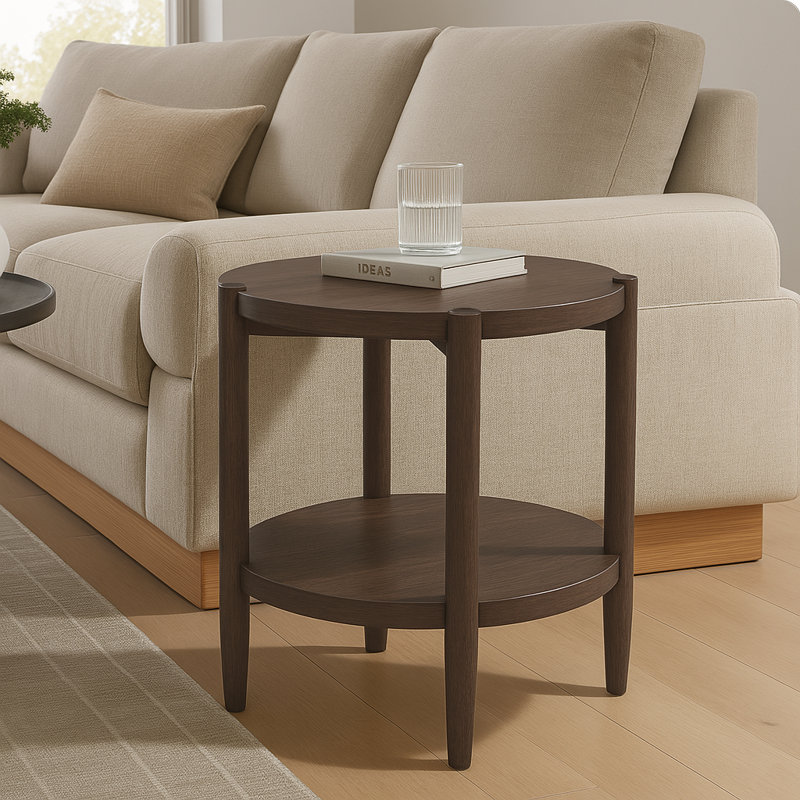 Table de bout Reece, Noyer