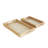 Deb Solid Wood Tray - Set of 2