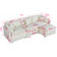 Canapé-lit en chenille moderne avec repose-pieds-1076184504-1076184507