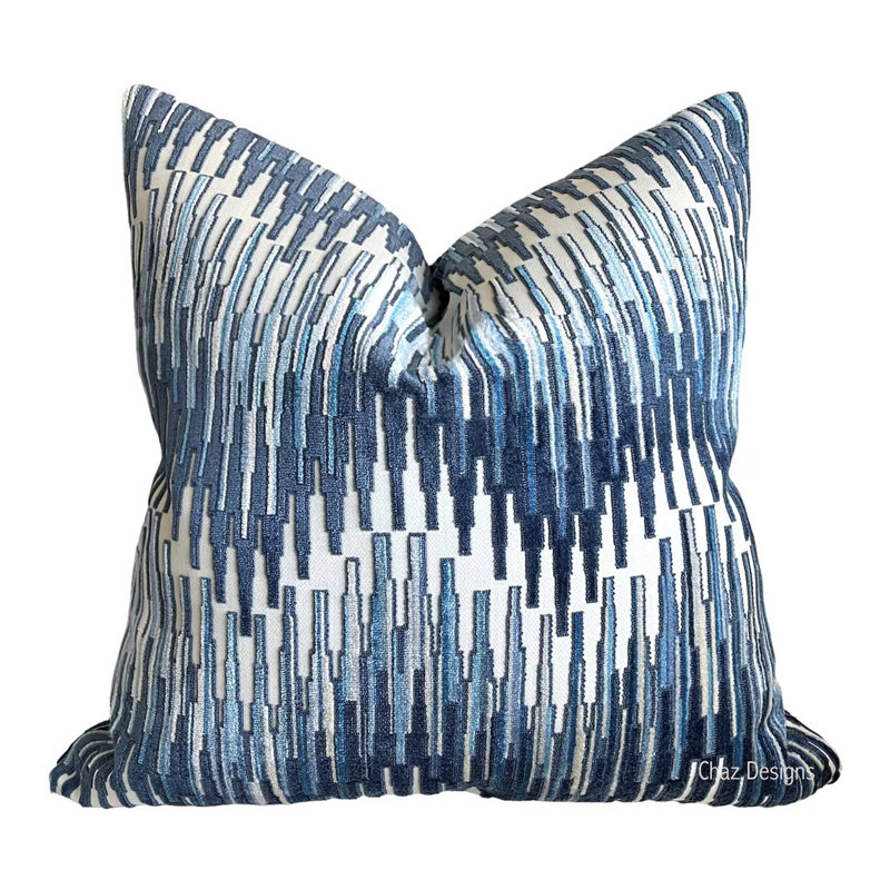 Asbury Velvet Square Pillow Cover & Insert