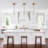 Kazal 1-Light Clear Glass Single Pendant-888215773