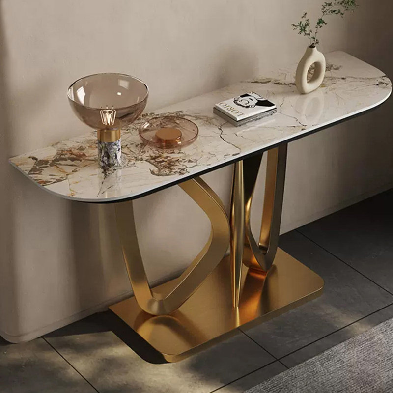 Console légère de luxe moderne, H 31,5 po x l 55,1 po x P 15,7 po