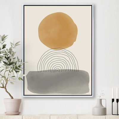 «Minimal Geometric Compostions of Elementary Forms XXXI», reproduction sur toile flottante