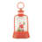 Red Lantern LED Snow Globe