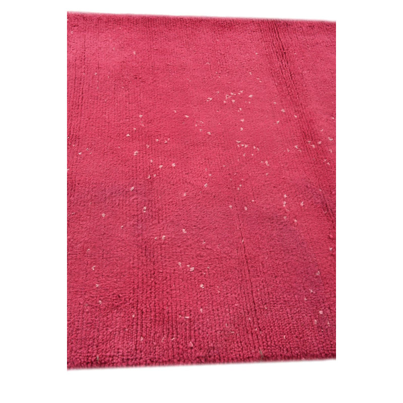 Tapis rose 4 x 6 po