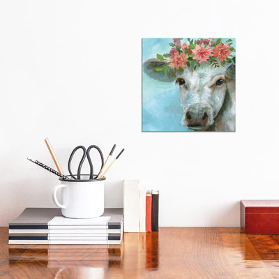 Happy Bessie by Nan - Print