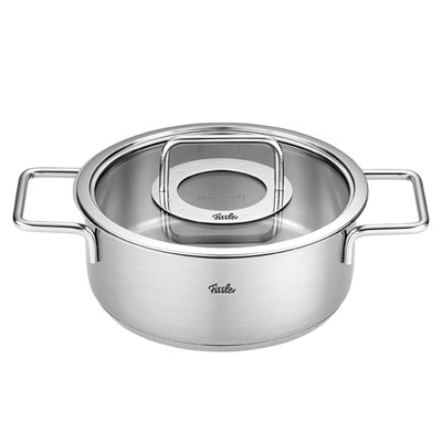 Fissler Pure Collection Rondeau with Glass Lid