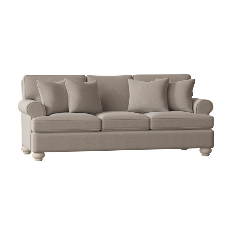 Artisan Landing Upholstered 86'' Sofa, Hatteras, Beige Performance Fabric; 0851-73