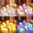 Changing Colourful String Lights With Remote-375993969