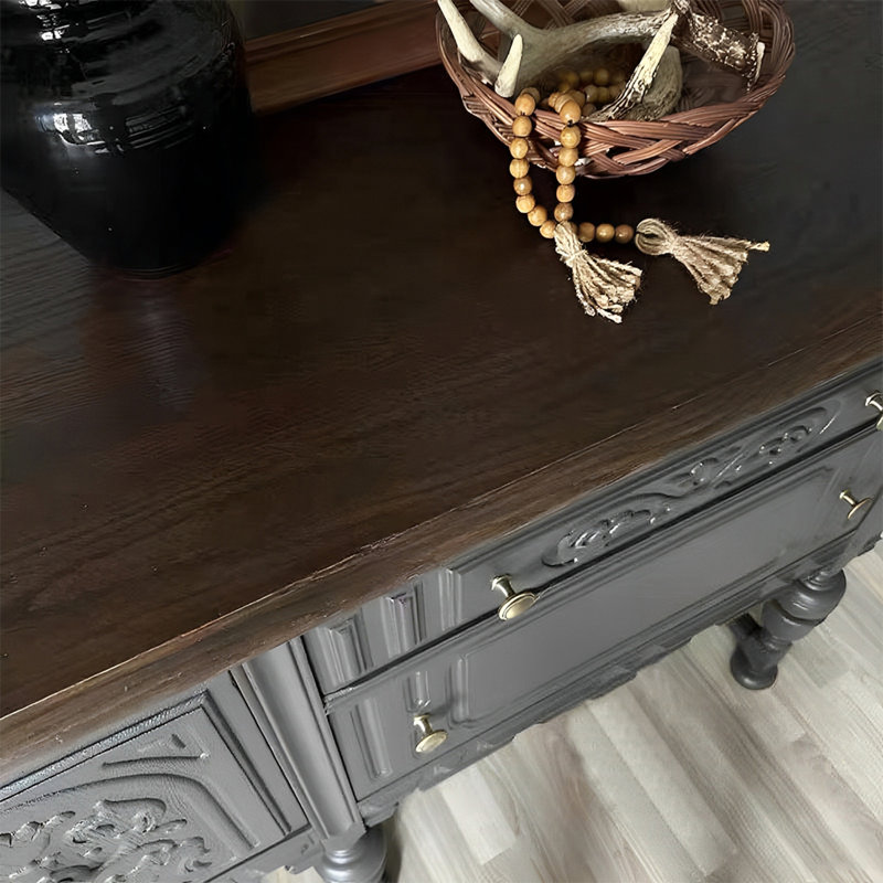 Console rétro sculptée multifonctionnelle