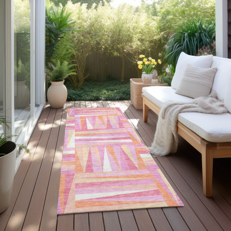 Tapis intérieur / extérieur Chayden Chantille ACN1012, Runner 2'3" x 7'6"