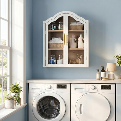 Arched Wall Cabinet
