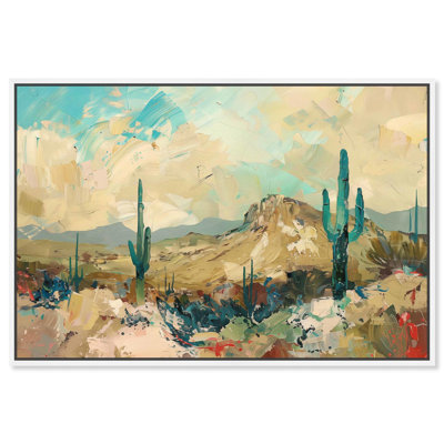 «Desert Breeze», art floral classique par Art Remedy