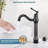 Single-handle Bathroom Faucet with Drain Assembly-92720586