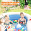 Cathleen Plastic Rectangle Inflatable Pool 60cm H x 240cm W x 240cm L