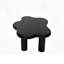 Cloud-Shaped Coffee Table with 4 Round Legs – Black-129593504