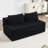 Boneless 55" Foldable Sleeper Sofa Bed Corduroy Compression Couch Bed with 2 Pillows - No Assembly Required-1719865095