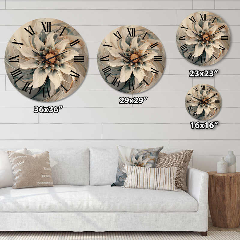 Horloge murale Muna, Moyenne