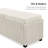 Milei Chenille Storage Ottoman