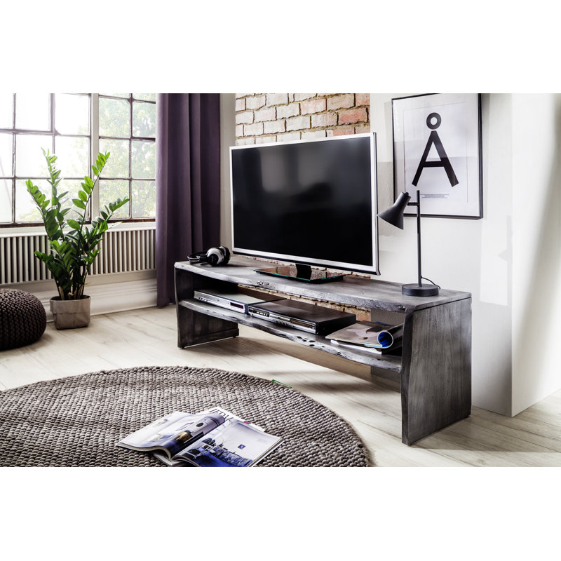 Birami Unfinished TV Stand for TVs up to 65", Grey