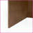 1 PCS Round Coffee table Brown