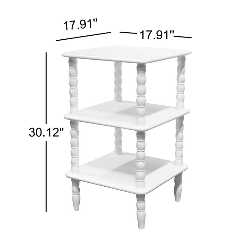 Table de bout en bois massif Carsie