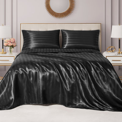 Juicy Couture Silky Satin Damask Sheet Sets