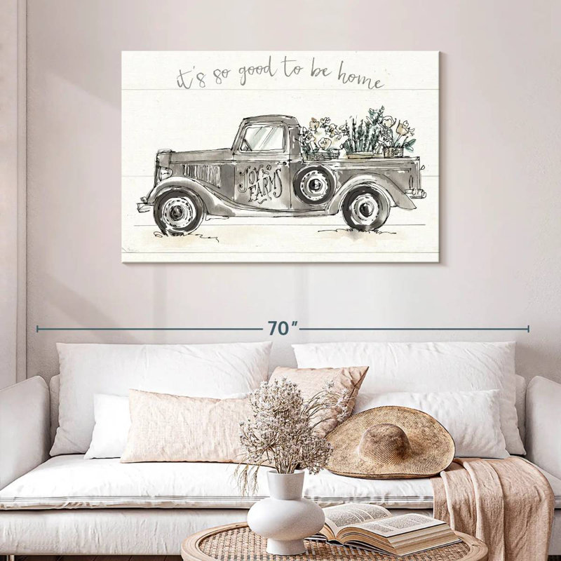 Modern Farmhouse XVII, H 30 po x l 45 po