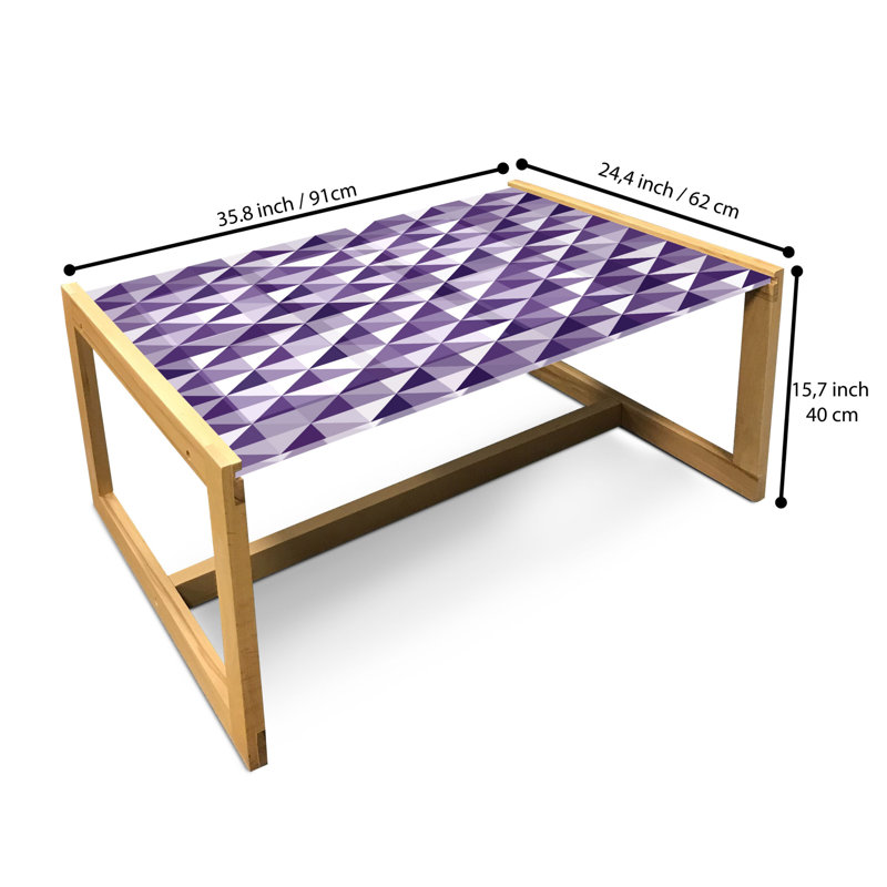 Ipolitas Sled Coffee Table, 90cm H x 62cm W x 40cm D