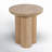 Modern Neutral Wooden Living Room End Table, Side Table 18"-928683155