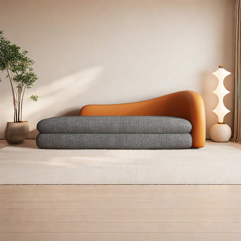 Chaise longue rembourrée Comfortable Living Room, Accoudoir à droite (vu de face)