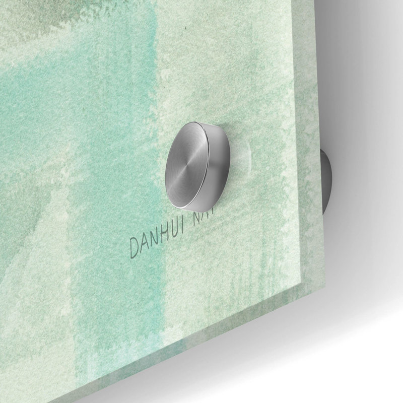 Art liquide en verre «Structure liquide» par Danhui Nai, H 24 po x l 36 po x P 0,2 po