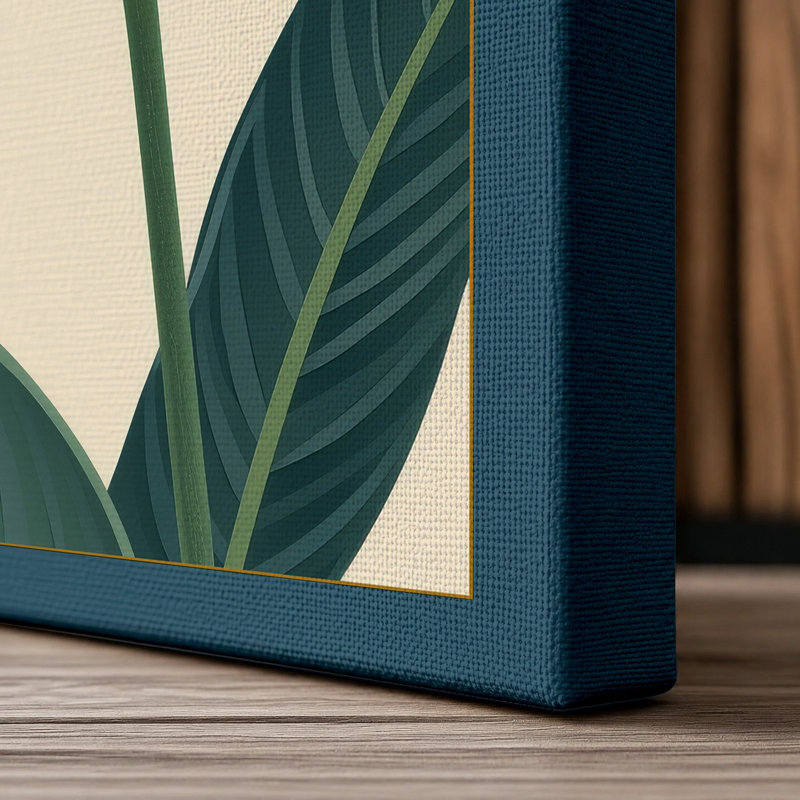 Print, 30x20 - 76.2 x 50.8 cm, Teal Border
