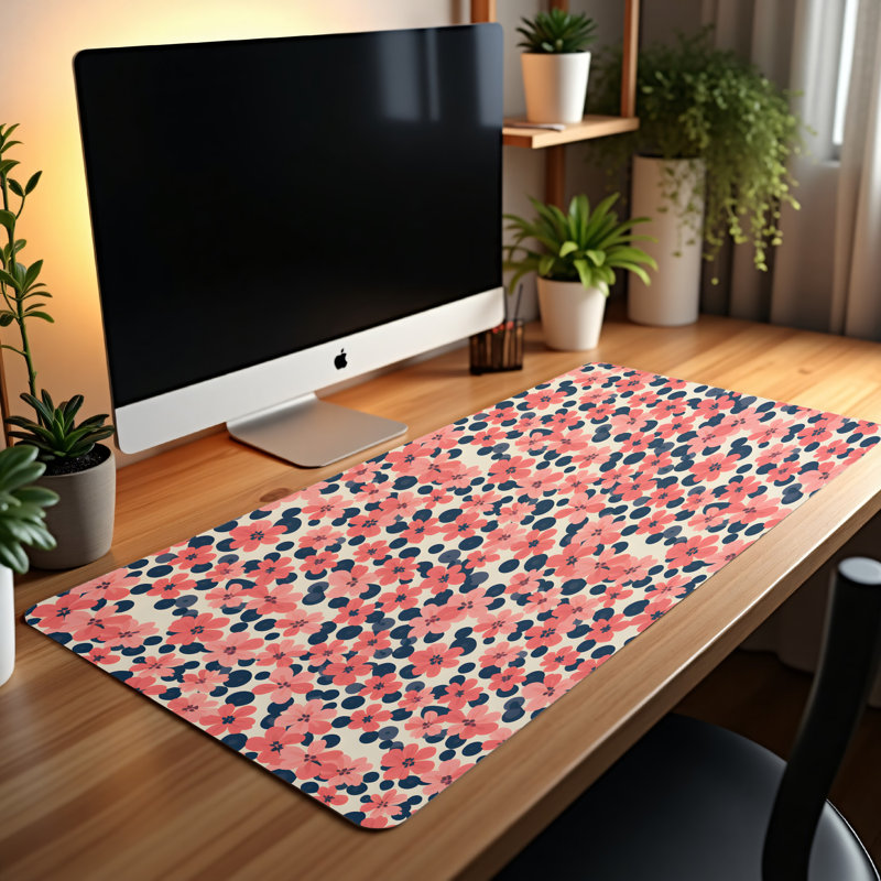 Polyester Desk Pad, 31.5x15.5