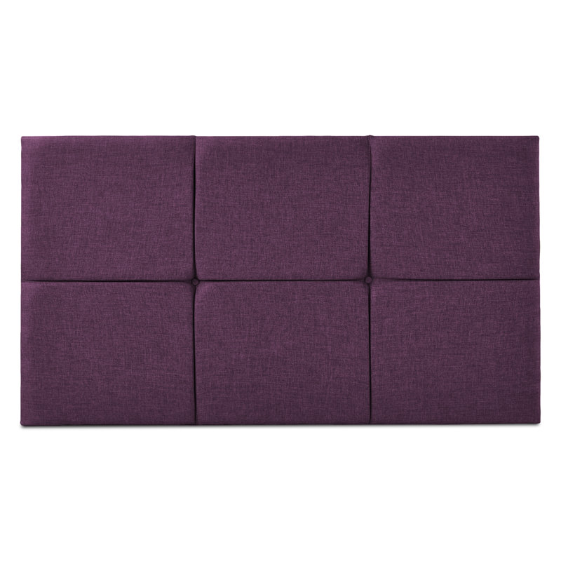 Francios Upholstered Headboard, Kingsize (5'), Purple