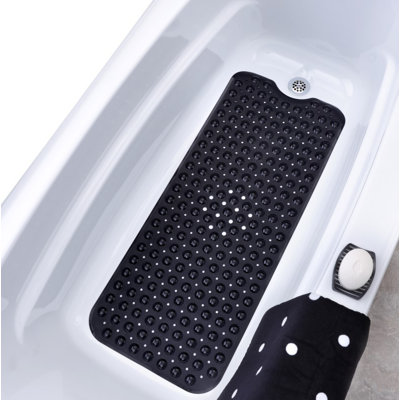 Extra Long Non-Slip Bathtub Mat with Suction Cups