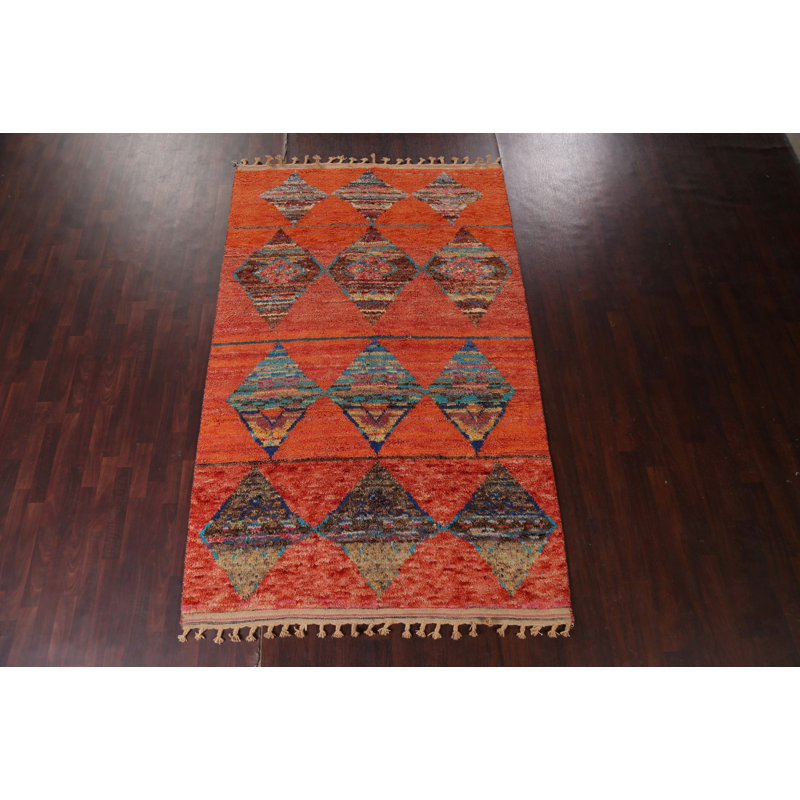 One-of-a-Kind Area Rug Orange