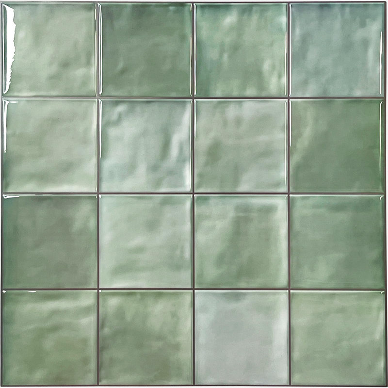 5 pièces dosseret auto-adhésif, carreaux de mur adhésif 3D - mousse de printemps, Mousse de printemps