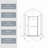 Neo-Angle Frameless Shower Door 36" D X 36" W X 72" H Corner Shower Enclosure With Clear SGCC Tempered Glass Shower Door-123404372